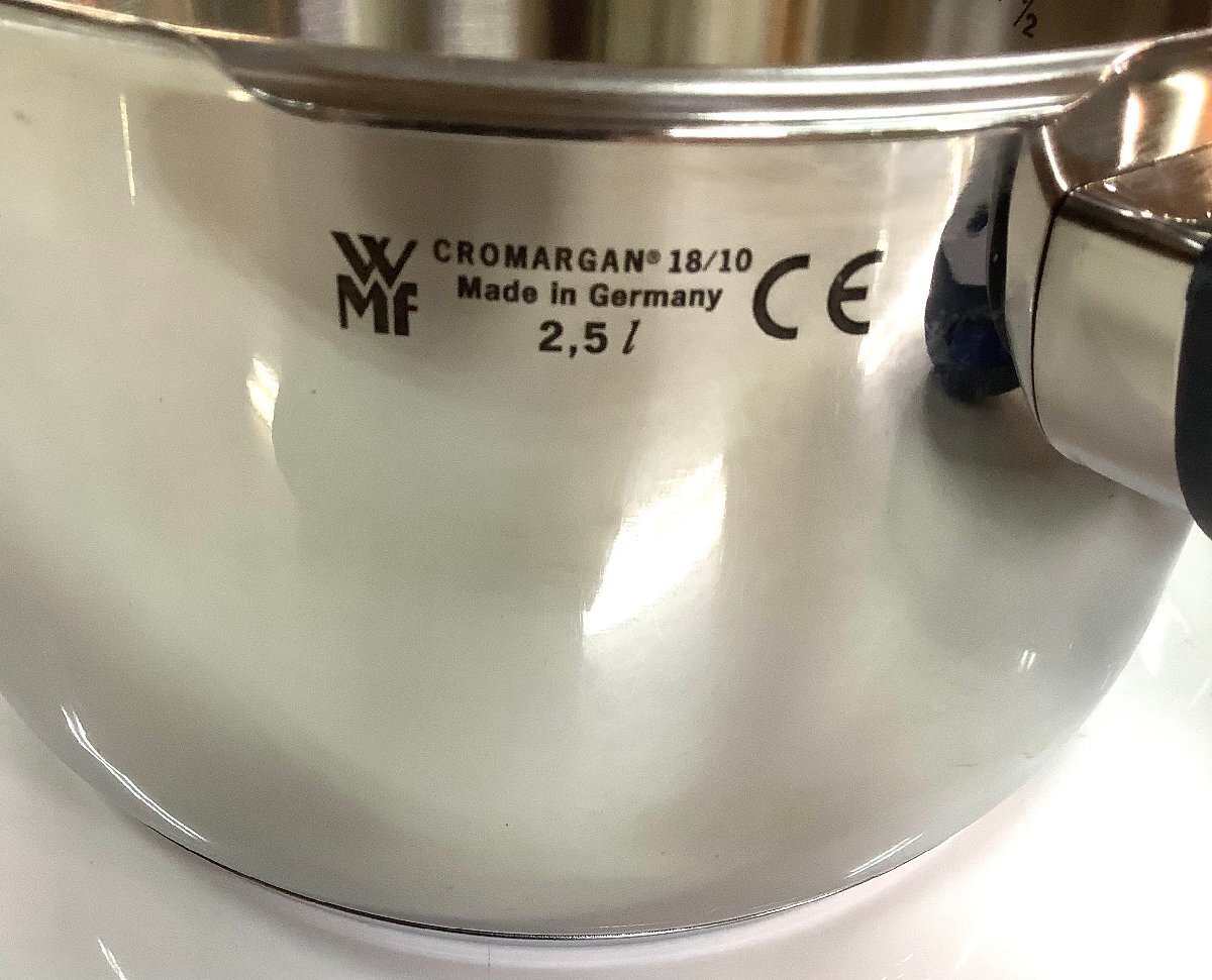 ドイツ生まれ WMF ヴェーエムエフ 三層構造 圧力鍋 パーフェクトプラス PERFECT PLUS 2.5L 未使用保管品 札幌発の画像6