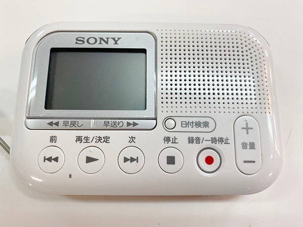 #SONY# memory card recorder ICD-LX31 used storage goods Sapporo departure the first period .* operation verification settled 8GB memory card attached ①