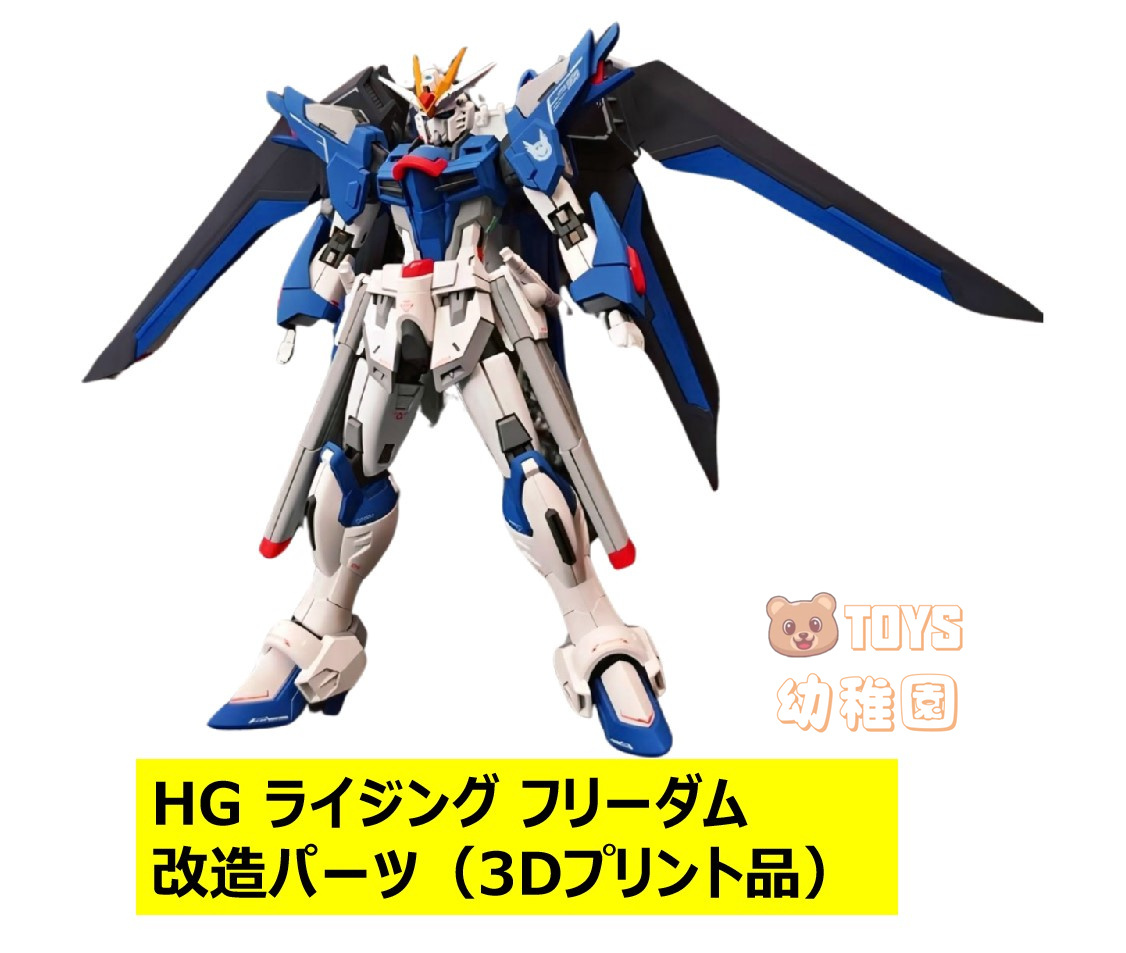 【ANUBIS】1/144 HG ライジング フリーダム 用 改造パーツ ディテールアップ 3Dプリント品 EX-026 SEED 未塗装 未組立 新品の画像1