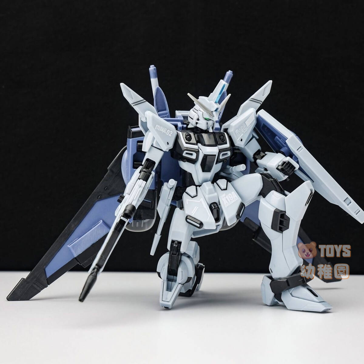 【XD/星動】1/144 HG 新生‐REVIVE‐インフィニットジャスティス 未起動カラーVer. 未組立プラモデル 新品 _画像4