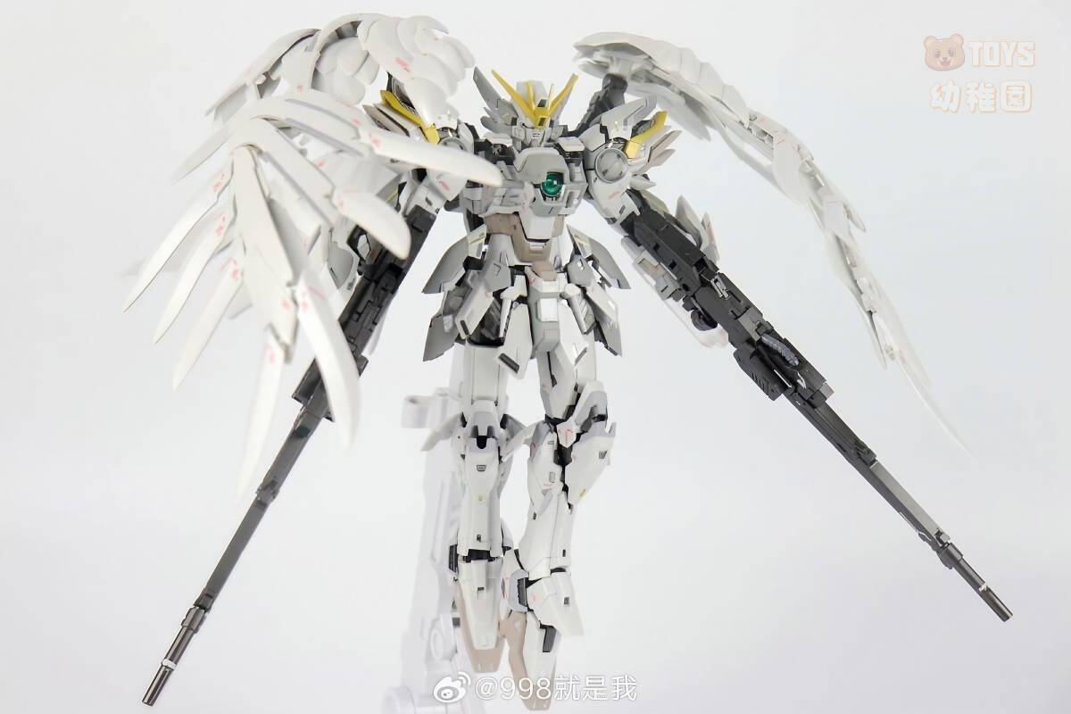 【DABAN MODEL】1/100 MG ウイングガンダム スノーホワイトプレリュード 白雪姫 FIX様式 8827 再販 プラモデル 未組立 新品の画像2