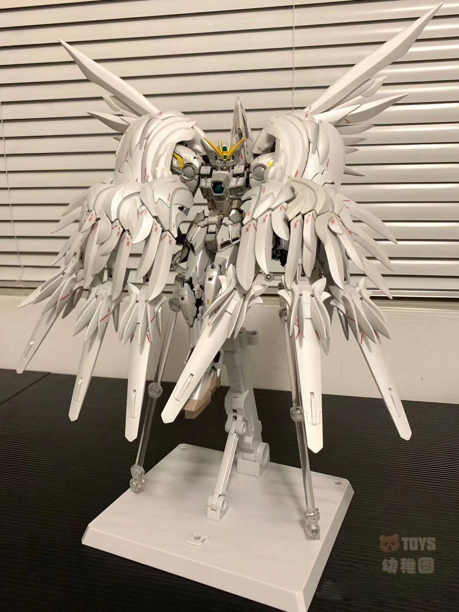 【DABAN MODEL】1/100 MG ウイングガンダム スノーホワイトプレリュード 白雪姫 FIX様式 8827 再販 プラモデル 未組立 新品の画像6