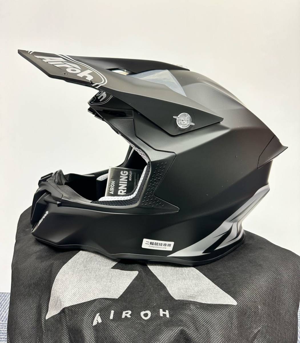 新品 Airoh アイロー オフロードヘルメット twist ツイスト 2.0 ブラックマット サイズL FMFゴーグル付き 送料込31,000円 AIHT20COBMLの画像3