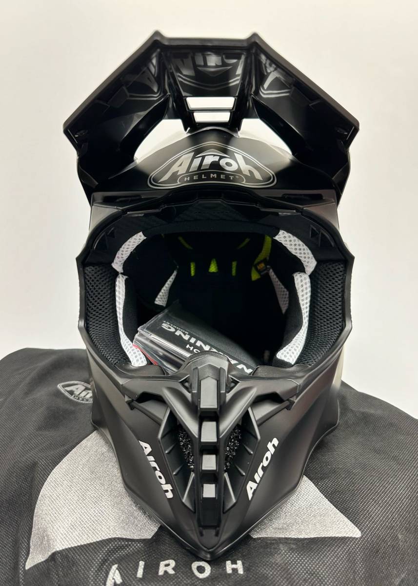 新品 Airoh アイロー オフロードヘルメット twist ツイスト 2.0 ブラックマット サイズL FMFゴーグル付き 送料込31,000円 AIHT20COBMLの画像2
