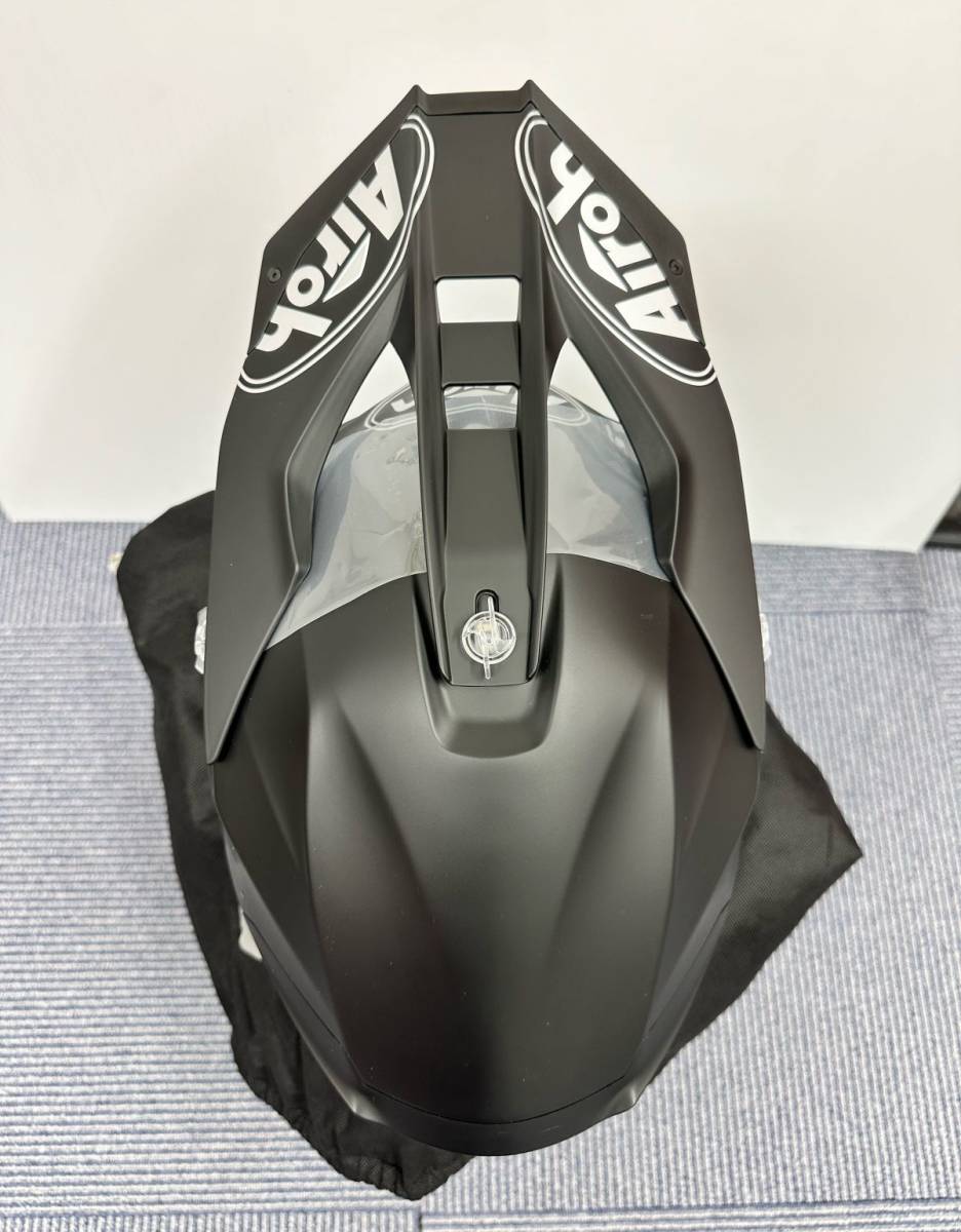 新品 Airoh アイロー オフロードヘルメット twist ツイスト 2.0 ブラックマット サイズL FMFゴーグル付き 送料込31,000円 AIHT20COBMLの画像5