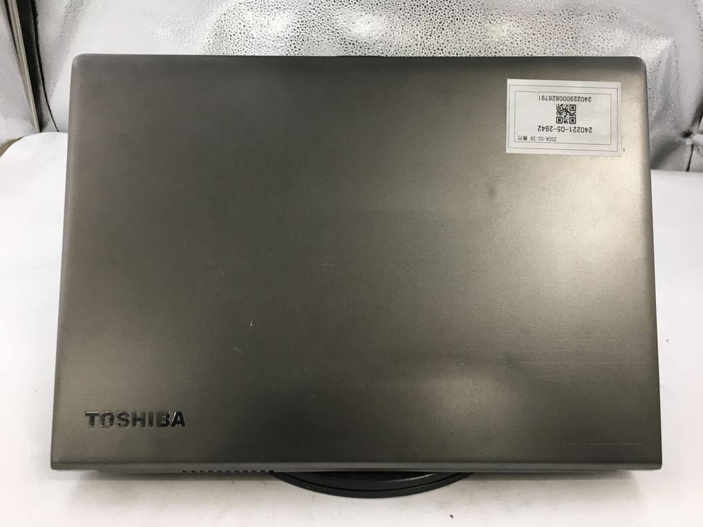 TOSHIBA/ノート/第5世代Core i5/メモリ4GB/4GB/WEBカメラ有/OS無/Intel Corporation HD Graphics 5500 32MB/ドライブ-240229000826791_天板　M