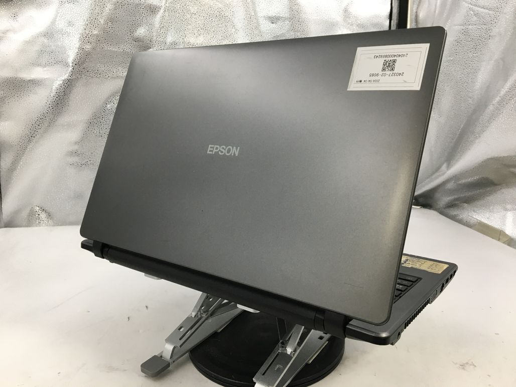 EPSON/ノート/HDD 250GB/第4世代Core i3/メモリ4GB/WEBカメラ有/OS無-240404000899243_天板　M