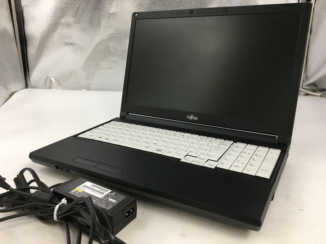 FUJITSU/ノート/HDD 500GB/第6世代Core i3/メモリ4GB/WEBカメラ無/OS無-231228000708573の画像1