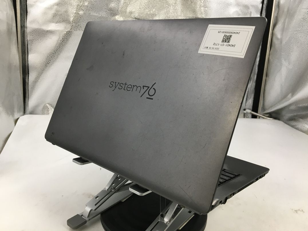 SYSTEM76/ノート/NVMe 256GB/第6世代Core i7/メモリ8GB/8GB/WEBカメラ有/OS無-240409000909125の画像4