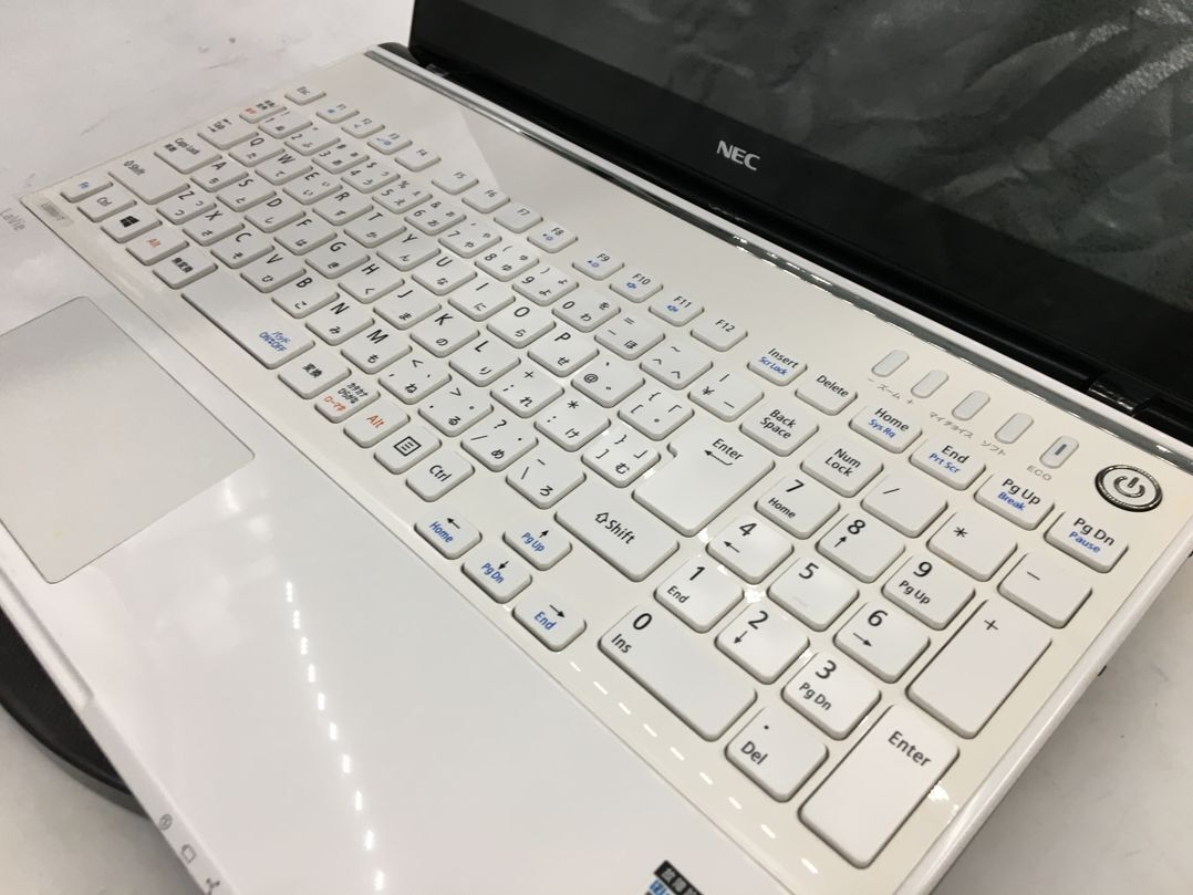 NEC/ノート/HDD 1000GB/第4世代Core i5/メモリ8GB/WEBカメラ有/OS無-240412000918985_キーボード接写１