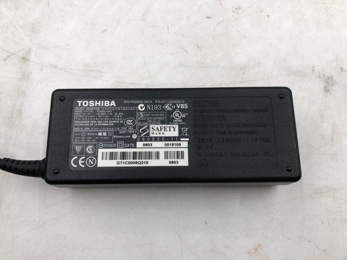 TOSHIBA/ノート/HDD 250GB/第2世代Core i5/メモリ2GB/2GB/WEBカメラ無/OS無-240409000908734の画像5