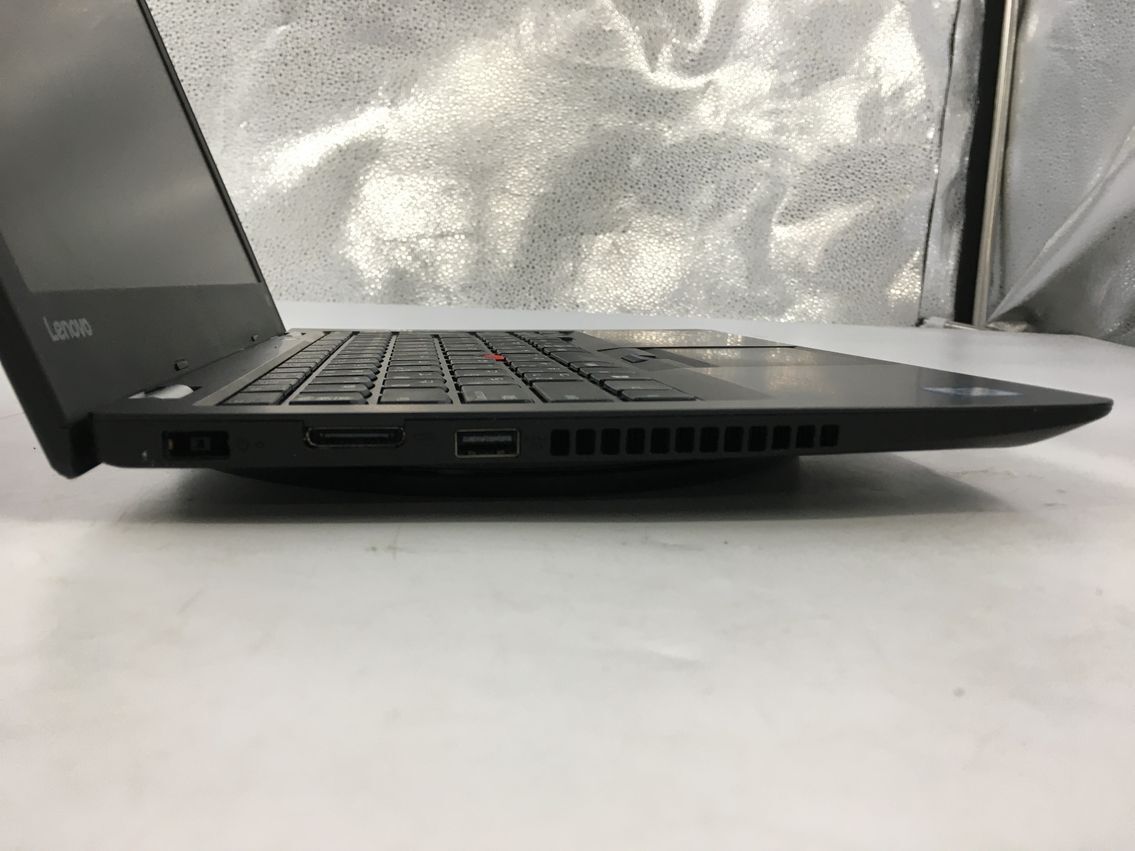 LENOVO/ノート/SSD 128GB/第7世代Core i3/メモリ4GB/WEBカメラ有/OS無/Intel Corporation HD Graphics 620 32MB/ドライブ-240403000898182_側面（左）M