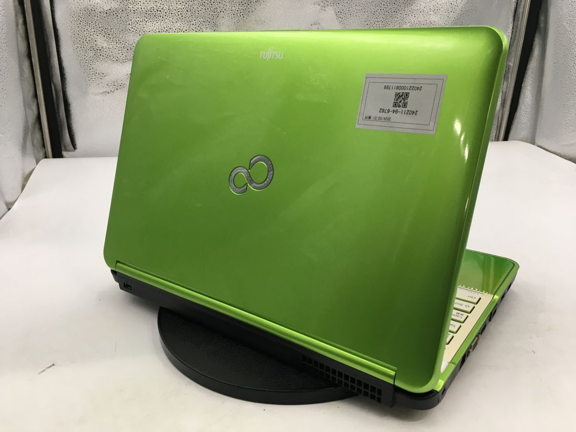 FUJITSU/ノート/HDD 750GB/第3世代Core i5/メモリ4GB/WEBカメラ有/OS無-240221000811796_天板　M