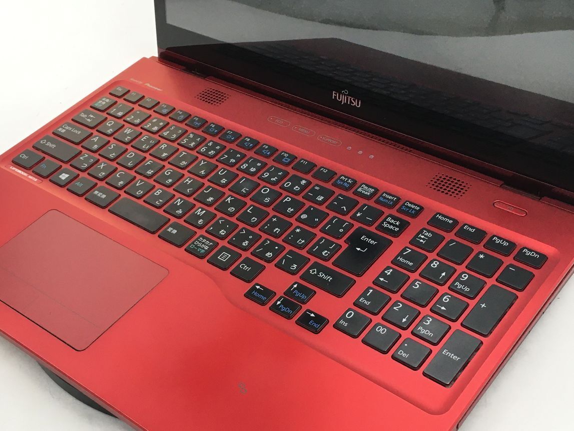 FUJITSU/ノート/HDD 1000GB/第4世代Core i7/メモリ4GB/4GB/WEBカメラ有/OS無-240402000893998_キーボード接写１