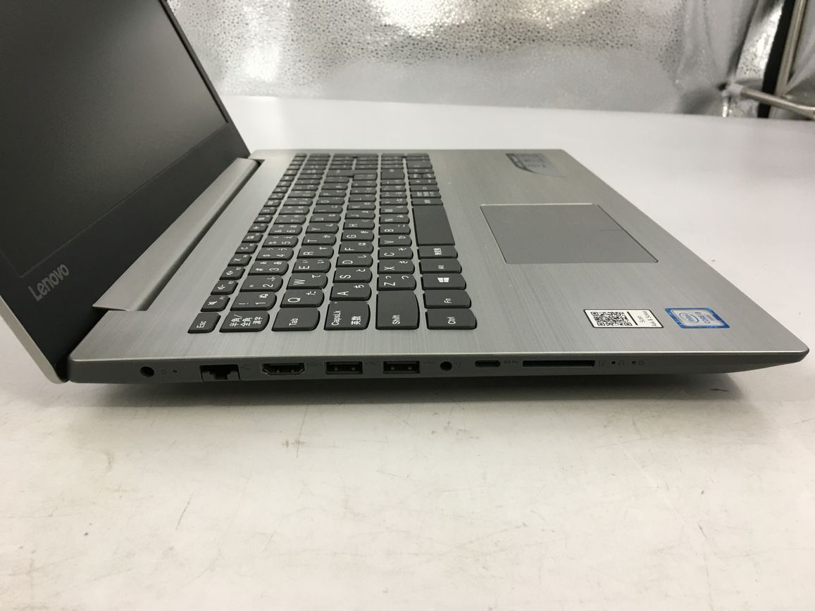 LENOVO/ノート/HDD 500GB/第6世代Core i3/メモリ4GB/WEBカメラ有/OS無/Intel Corporation HD Graphics 520 32MB-240305000835371_側面（右）M