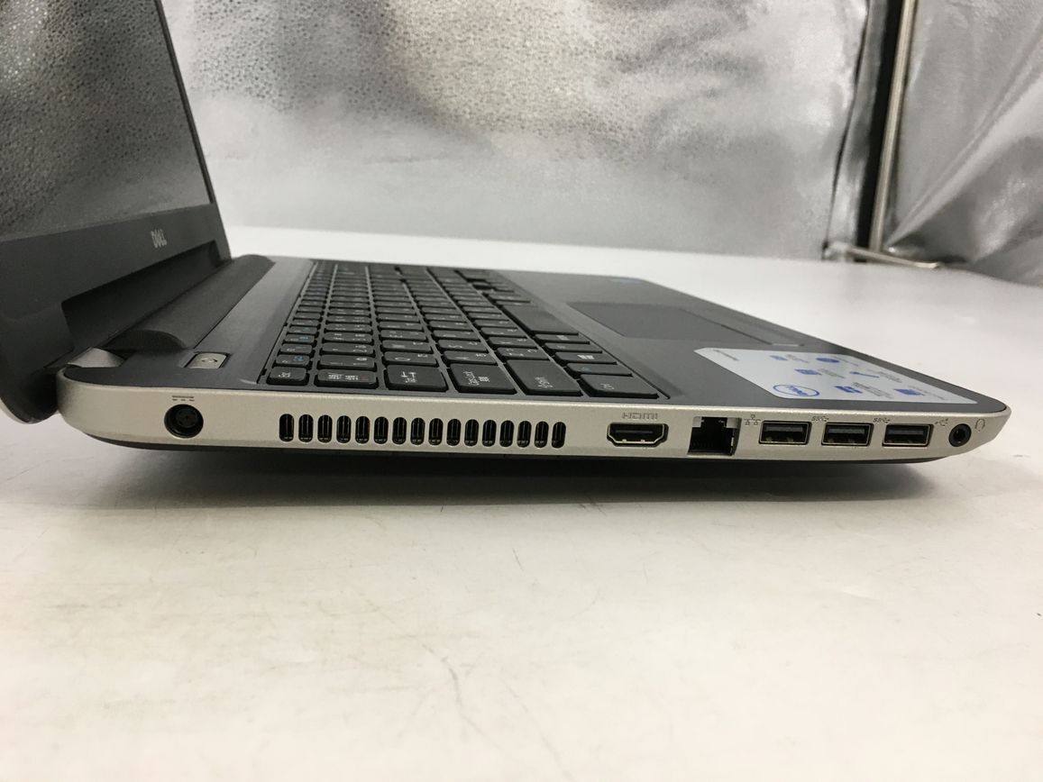 DELL/ノート/HDD 500GB/第4世代Core i3/メモリ4GB/WEBカメラ有/OS無-240223000817298_側面（左）M