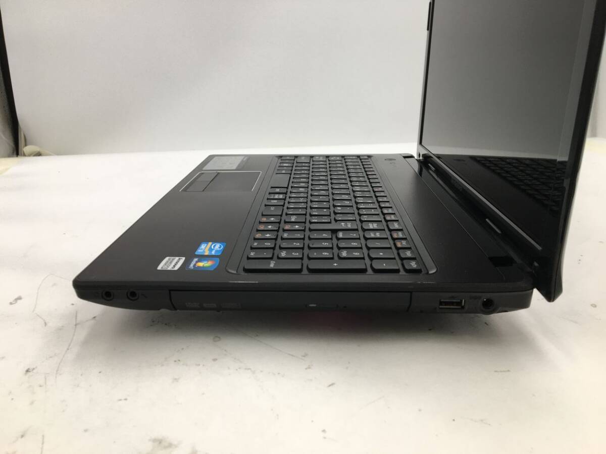 LENOVO/ノート/HDD 750GB/第2世代Core i3/メモリ2GB/WEBカメラ有/OS無-240219000807303_側面（右）M