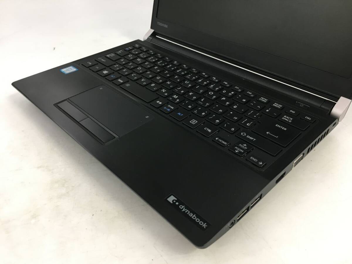 TOSHIBA/ノート/SSD 256GB/第6世代Core i7/メモリ4GB/4GB/WEBカメラ有/OS無-240302000831099_キーボード接写１