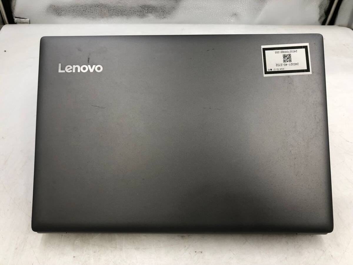 LENOVO/ノート/HDD 1000GB/第8世代Core i5/メモリ4GB/4GB/WEBカメラ有/OS無/Intel Corporation UHD Graphics 620 32MB-240327000881355_天板　M