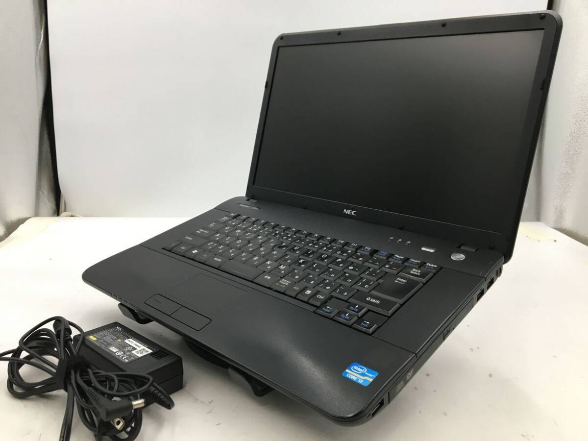 NEC/ノート/HDD 250GB/第2世代Core i3/メモリ4GB/WEBカメラ無/OS無-240302000831500の画像1