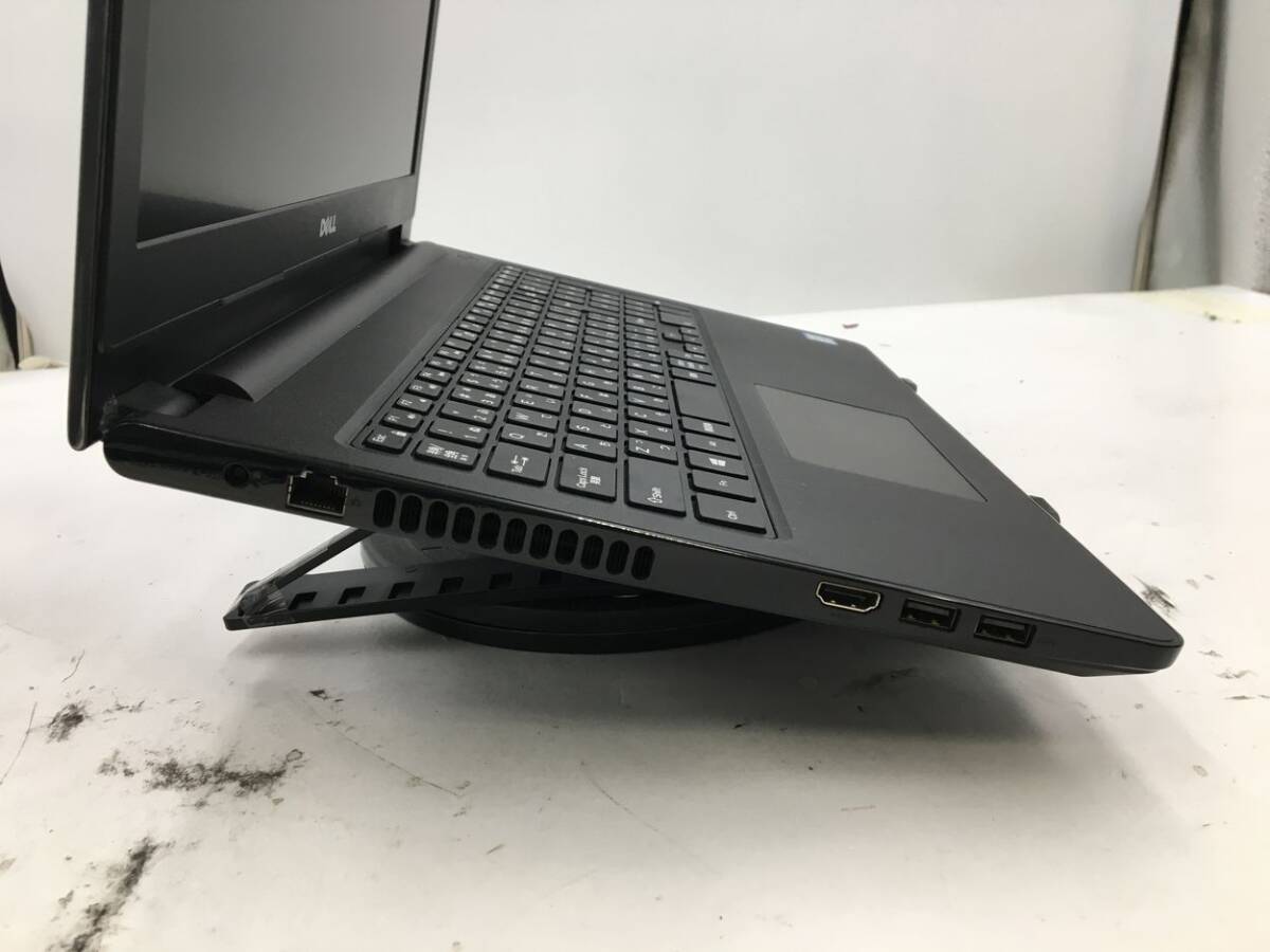 DELL/ノート/HDD 1000GB/第7世代Core i3/メモリ4GB/WEBカメラ有/OS無/不明/ドライブDVD-R-240328000885683_側面（左）M