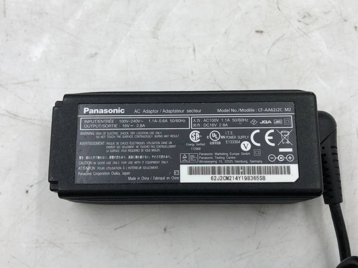 PANASONIC/ノート/SSD 128GB/第3世代Core i5/メモリ2GB/2GB/WEBカメラ有/OS無-240328000885742_付属品 1