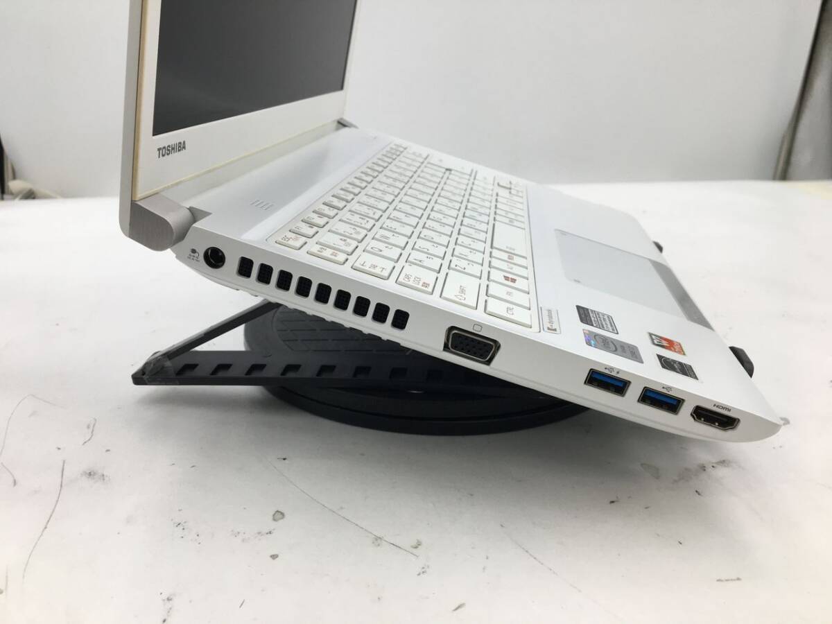 TOSHIBA/ノート/HDD 1000GB/第4世代Core i7/メモリ4GB/WEBカメラ有/OS無-240404000900612_側面（左）M