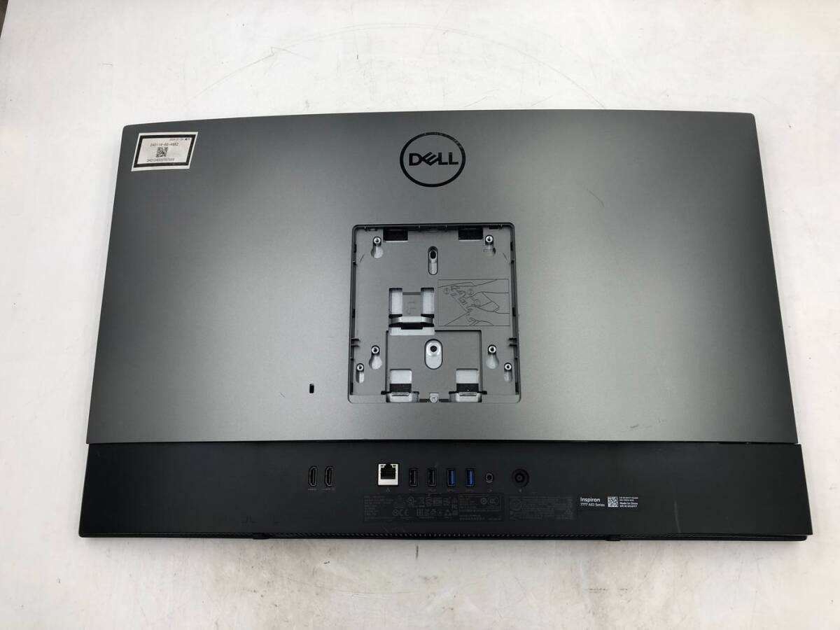 DELL/液晶一体型/HDD 1000GB/第8世代Core i7/メモリ8GB/8GB/WEBカメラ有/OS無/パーツ取り-240124000757599_背面　M