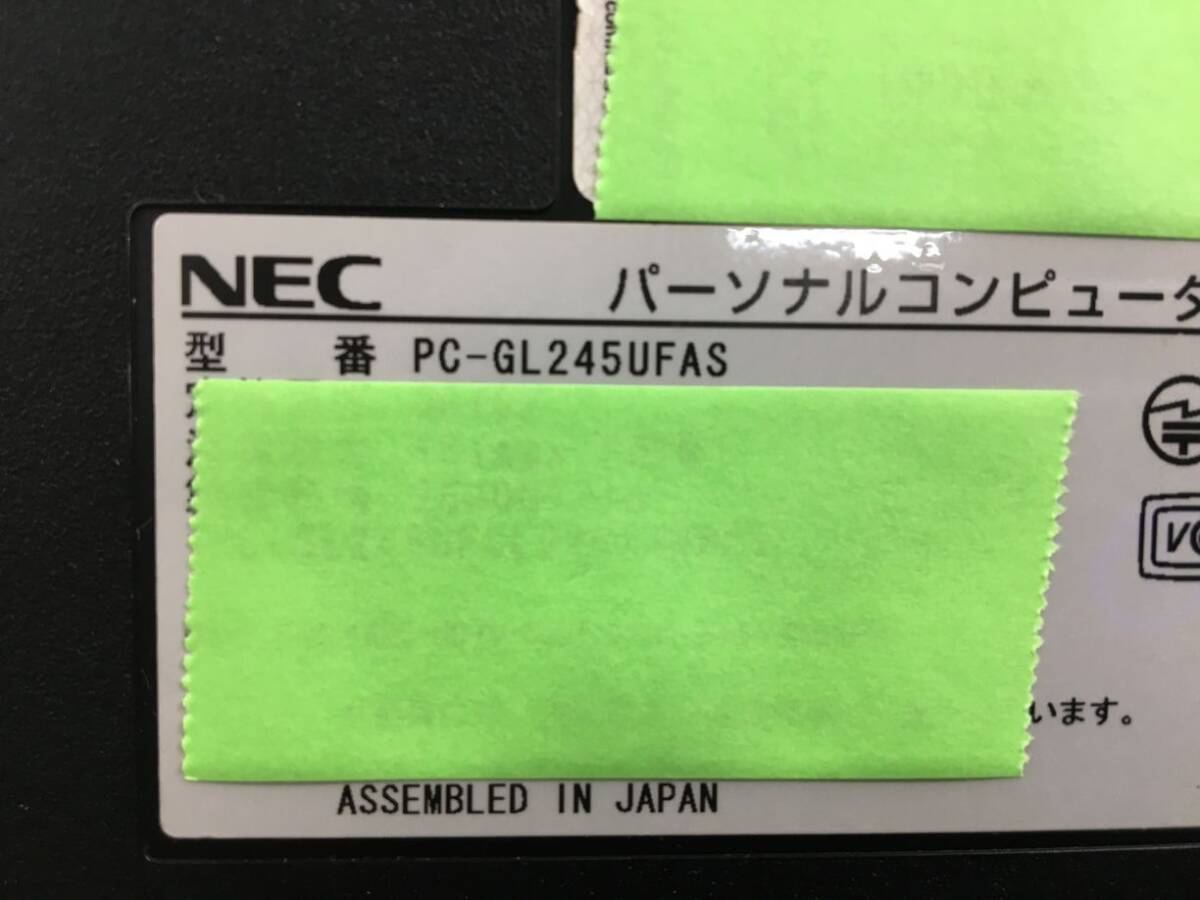 NEC/ノート/HDD 750GB/第2世代Core i5/メモリ2GB/2GB/WEBカメラ無/OS無-240415000922567の画像6