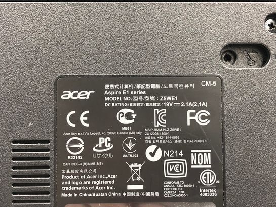 Acer/ノート/HDD 500GB/第3世代Core i3/メモリ4GB/WEBカメラ有/OS無-240328000884936の画像5