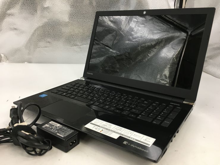 TOSHIBA/ノート/HDD 1000GB/第3世代Celeron/メモリ4GB/WEBカメラ有/OS無/不明/ドライブDVD-R-240306000838321_正面 M