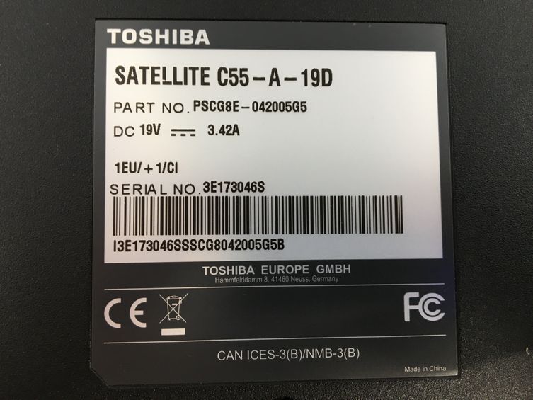 TOSHIBA/ノート/HDD 500GB/第3世代Core i3/メモリ4GB/WEBカメラ有/OS無-240401000892037_メーカー名