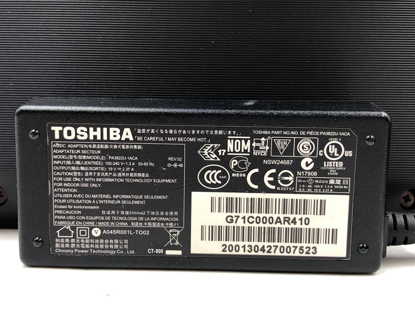 TOSHIBA/ノート/HDD 1000GB/第3世代Celeron/メモリ4GB/WEBカメラ有/OS無-240327000882630の画像5