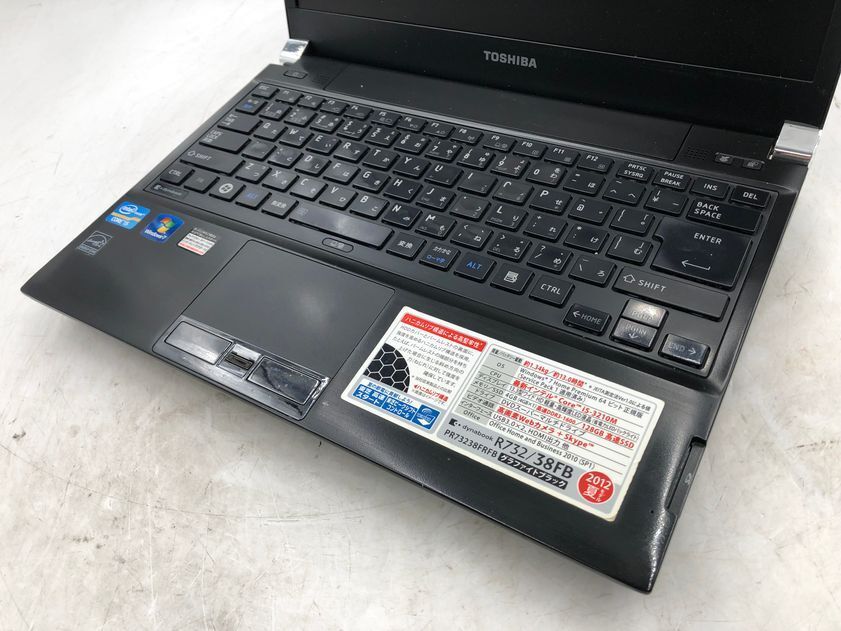 TOSHIBA/ノート/SSD 128GB/第3世代Core i5/メモリ4GB/WEBカメラ有/OS無-240404000899719の画像7