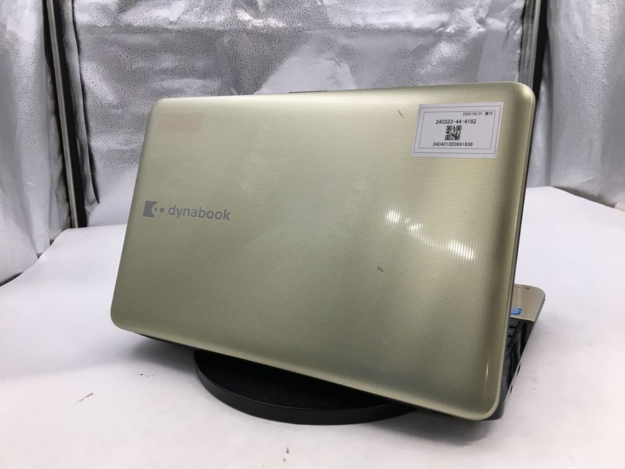 TOSHIBA/ノート/HDD 1000GB/第3世代Core i7/メモリ4GB/4GB/WEBカメラ有/OS無-240401000891636_天板　M