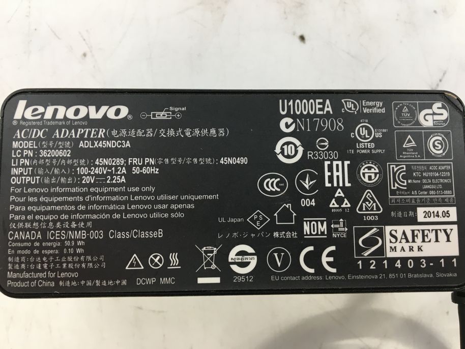 LENOVO/ノート/HDD 500GB/第5世代Core i3/メモリ4GB/WEBカメラ有/OS無/Intel Corporation HD Graphics 5500 32MB-240326000878786の画像6