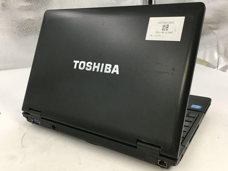 TOSHIBA/ノート/HDD 160GB/第2世代Core i3/メモリ2GB/2GB/WEBカメラ無/OS無-240221000812250の画像4