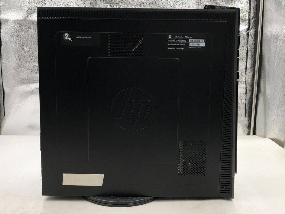 Hewlett-Packard/デスクトップ/HDD 1000GB/第2世代Core i7/メモリ4GB/4GB/WEBカメラ無/OS無-240215000800775_側面（左）M