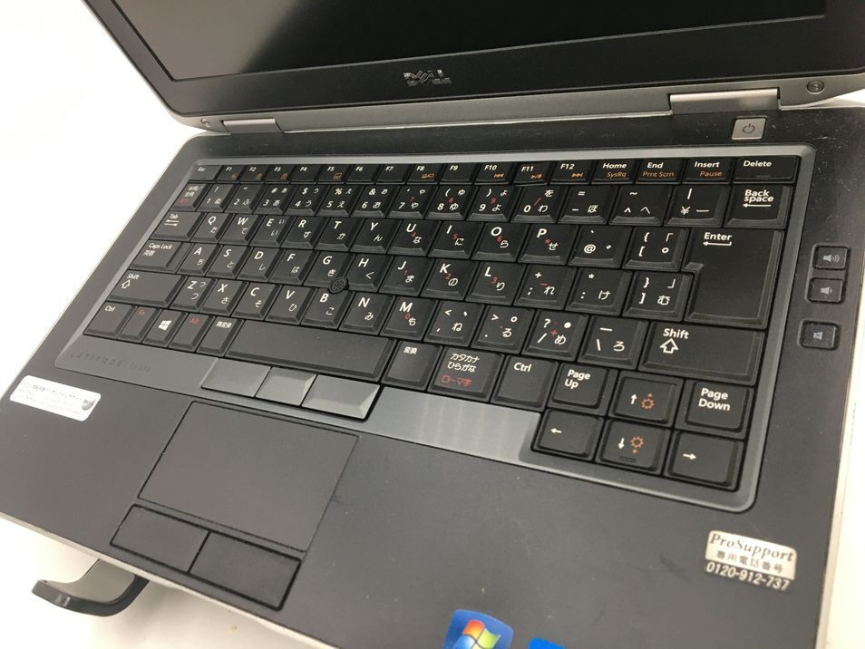 DELL/ノート/HDD 160GB/第3世代Core i5/メモリ4GB/WEBカメラ無/OS無-240315000859081_キーボード接写１