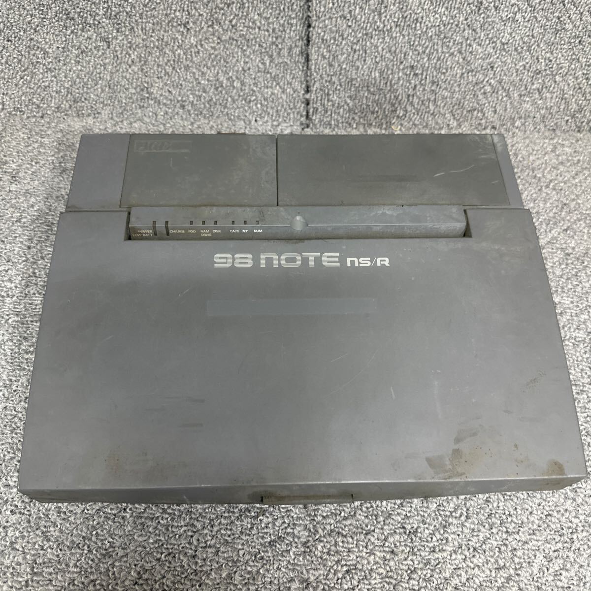 PCN98-1646 super-discount PC98 notebook NEC PC-9801NS/R electrification un- possible Junk including in a package possibility 