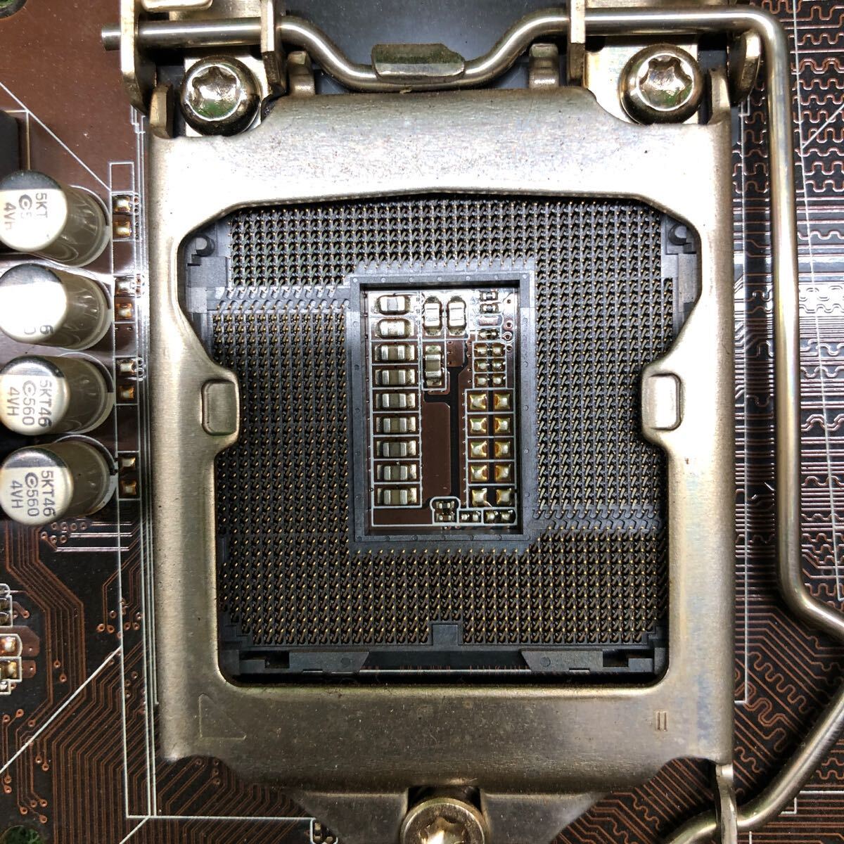 PCN98-1650 激安 マザーボード ASUS B85M-E LGA1150 BIOS立ち上がり確認済み ジャンクの画像7