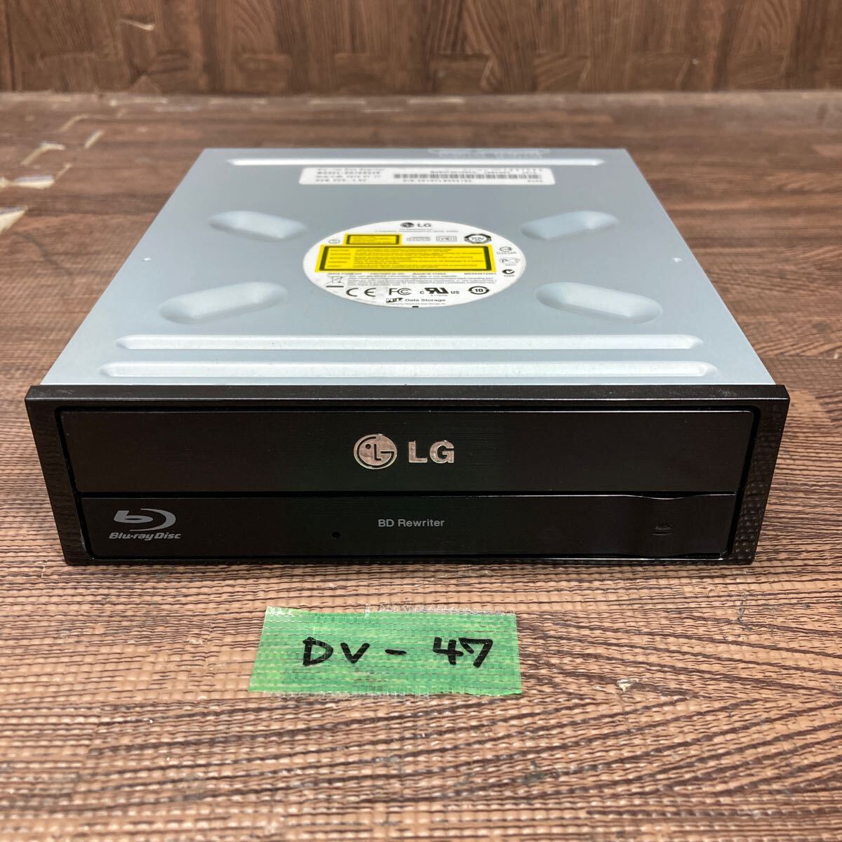 GK 激安 DV-47 Blu-ray ドライブ DVD デスクトップ用 LG BH16NS48 2015年製 Blu-ray、DVD再生確認済み 中古品の画像1