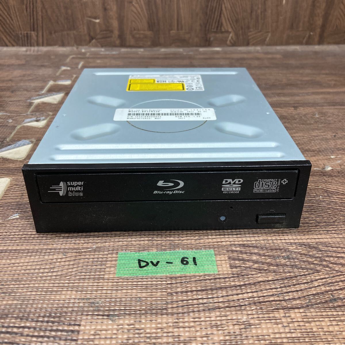 GK супер-скидка DV-61 Blu-ray Drive DVD настольный LG BH12NS30 2011 год производства Blu-ray,DVD воспроизведение подтверждено б/у товар 