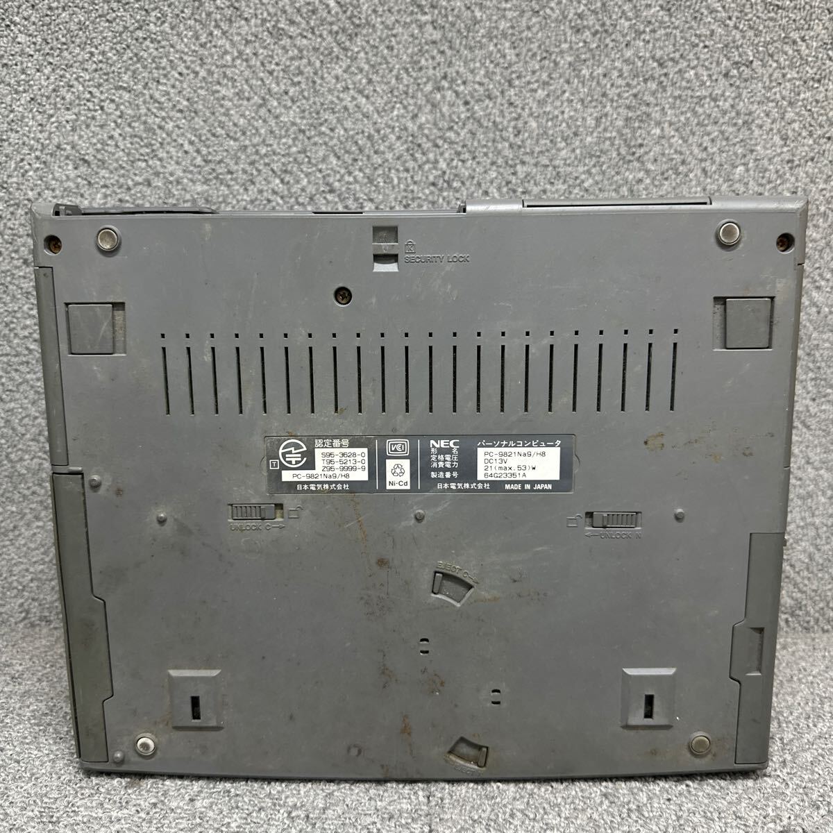 PCN98-1661 супер-скидка PC98 ноутбук NEC PC-9821Na9/H8 электризация только подтверждено Junk включение в покупку возможность 