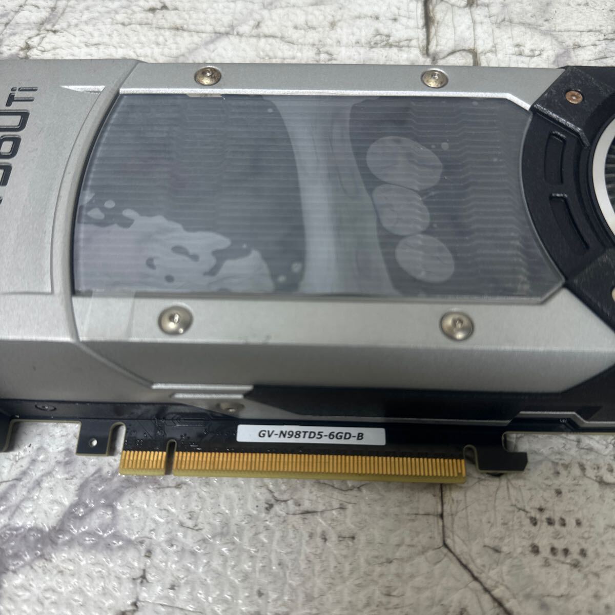 GK 激安 GB-6 グラフィックボード GIGABYTE NVIDIA Geforce GTX980 6GB GDDR5 [GV-N98TD5-6GD-B] 認識.画像出力のみ確認 中古品 同梱可能の画像7