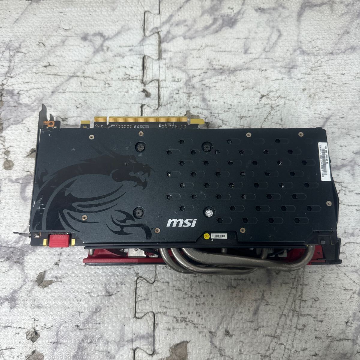 GK 激安 GB-21 グラフィックボード msi Geforce GTX960 4GB [GTX 960 GAMING 4G] 認識.画像出力のみ確認 中古品 同梱可能の画像5