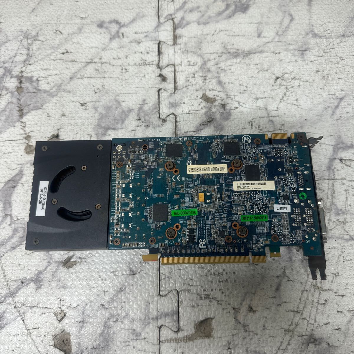 GK 激安 GB-47 グラフィックボード NVIDIA GTX660 PCI-E 2GB DDR5 192Bit 認識.画像出力のみ確認 中古品 同梱可能の画像5