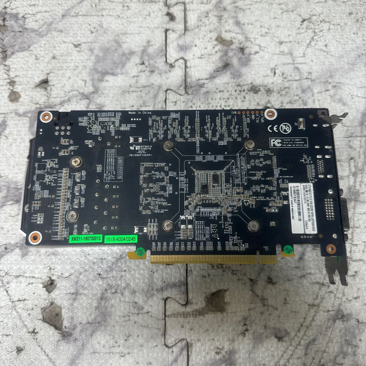GK 激安 GB-68 グラフィックボード 玄人志向 GTX1060 OC PCI-E 3GB GDDR5 192Bit 認識.画像出力のみ確認 中古品 同梱可能の画像6