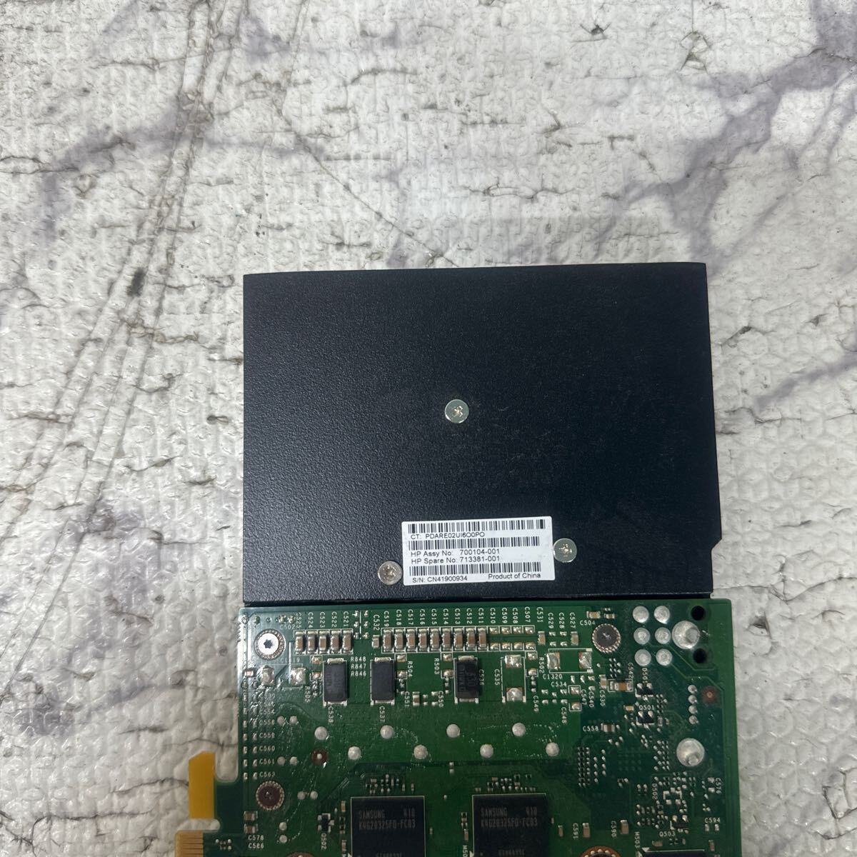 GK 激安 GB-84 グラフィックボード HP NVIDIA QUADRO K4000 3GB GDDR5 [700104-001] 認識.画像出力のみ確認 中古品 同梱可能の画像5