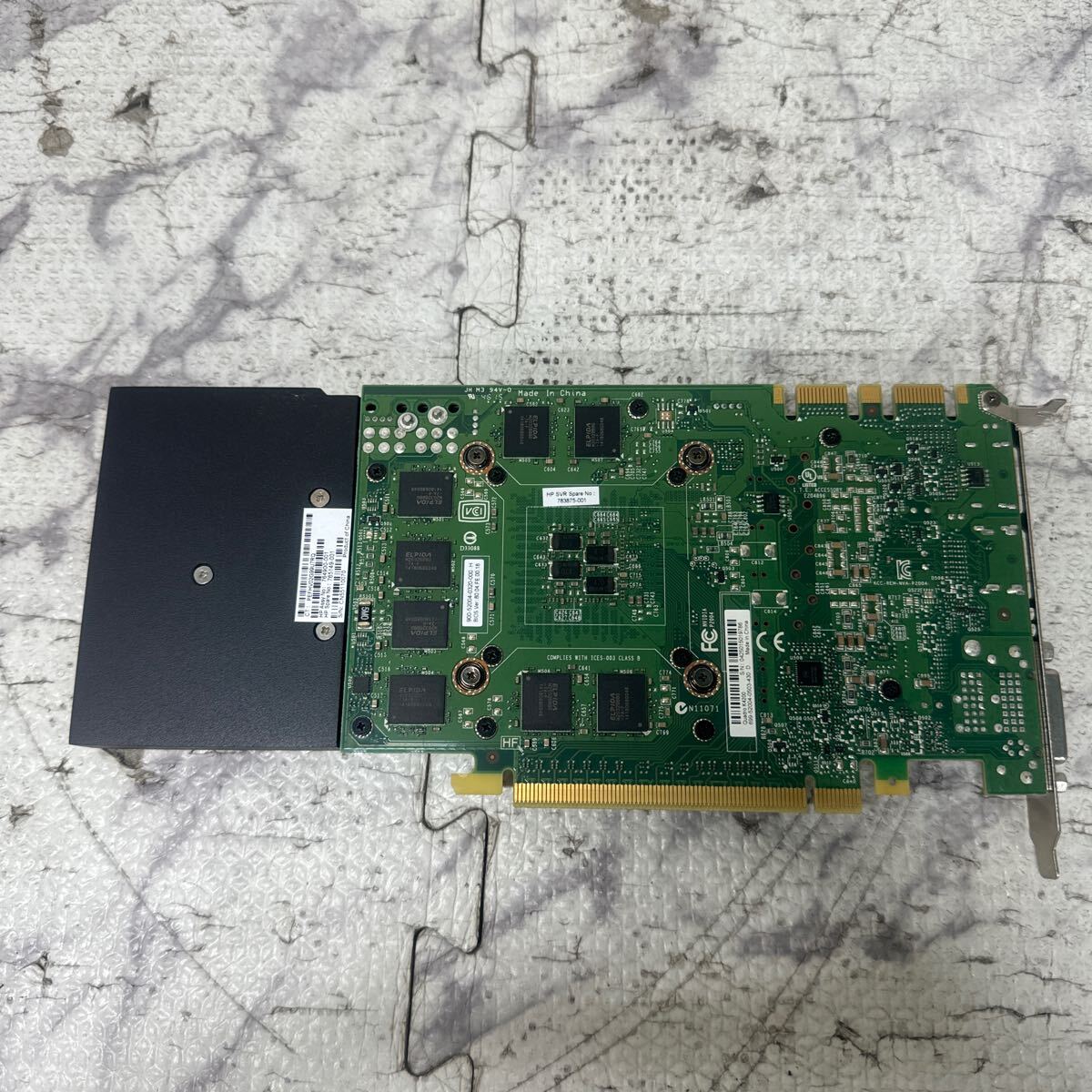 GK 激安 GB-92 グラフィックボード HP NVIDIA QUADRO K4200 4GB GDDR5 256Bit [764900-001] 認識.画像出力のみ確認 中古品 同梱可能の画像4